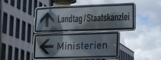 Straßenschild Mainz